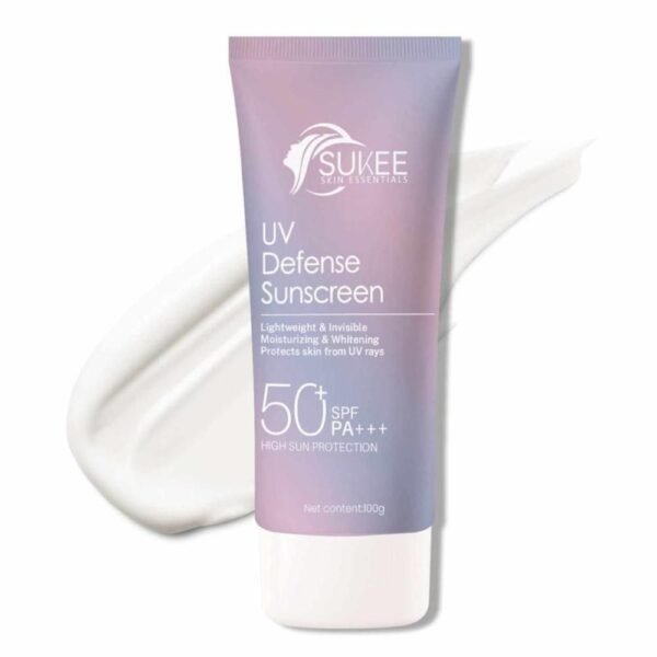 Sukee Skin Essentials, UV Defense Sunscreen SPF 50 PA++++ 100g