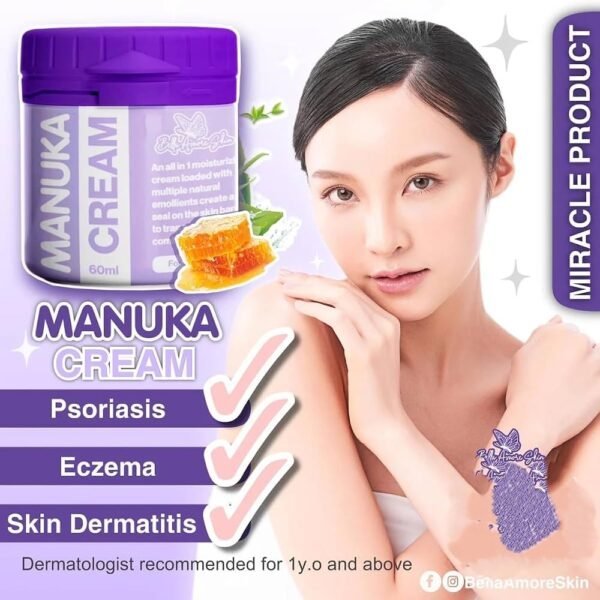 Bella Amore Skin, Manuka Cream 60ml
