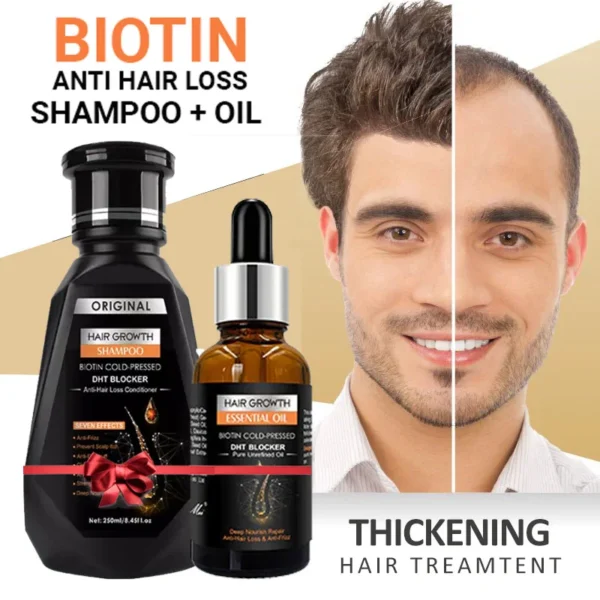 Original Biotin Cold-Pressed DHT BLOCKER Hair Growth Shampoo Formbo- 250ML
