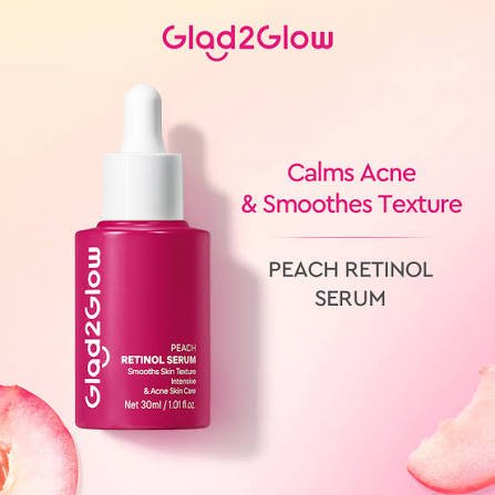 Glad2Glow, Peach Retinol Serum