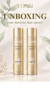 Lumei Hair Styling spray Medium Hold 4