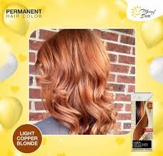 Merry sun Hair Color Light Copper Blonde
