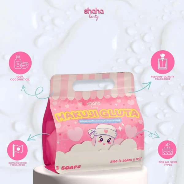 Hakuji Gluta Advanced Bleaching Complex Soap